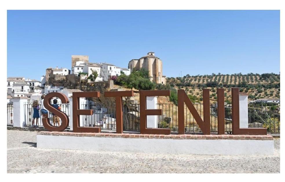 Вилла Casa Cueva El Arrabal Setenil De Las Bodegas Экстерьер фото